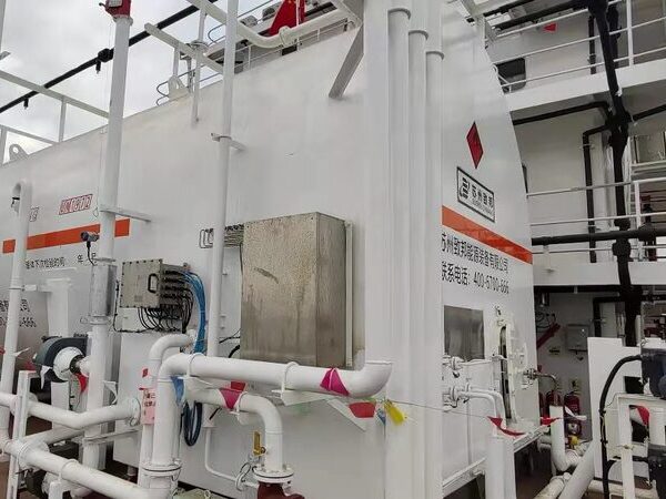 LNG Fuel Gas Supply System On 7500 Tons Cargo Ship-Chanjiang Huoyun No1