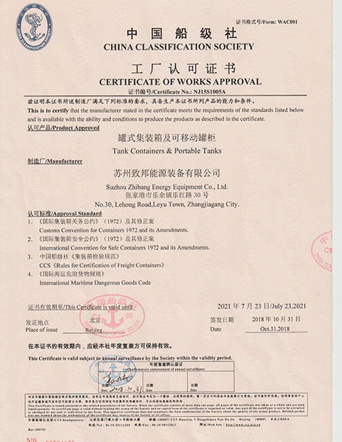 CCS Certificates