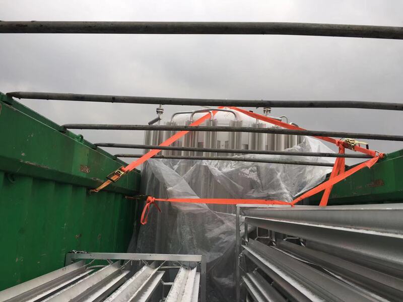 micro bulk cryogenic tanks in 40' OT container 2
