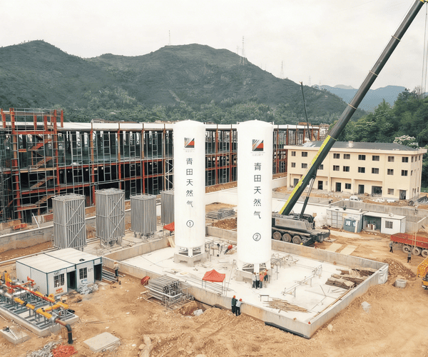 client & project of our cryogenic storage tank 16