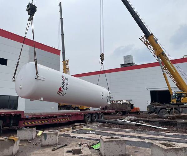 client & project of our cryogenic storage tank 2