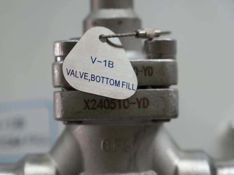 nameplates of PID for microbulk cryogenic storage tank 2